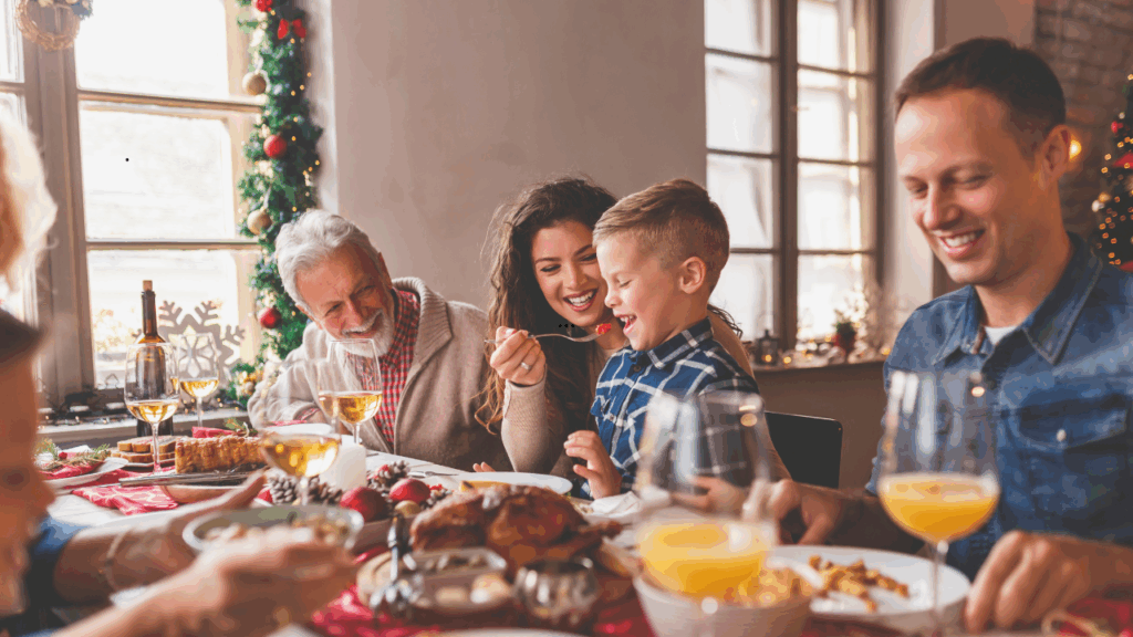 O czym rozmawiać z dziećmi przy świątecznym stole - spotkania które budują